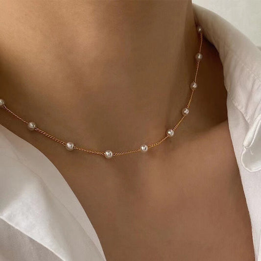 Pearl Chain Necklace